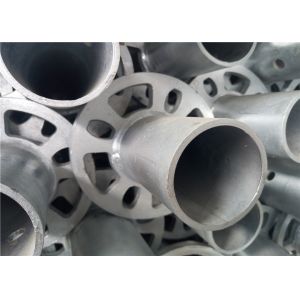 Hot Dip Galvanized Ringlock Scaffolding System Gravity Self - Locking