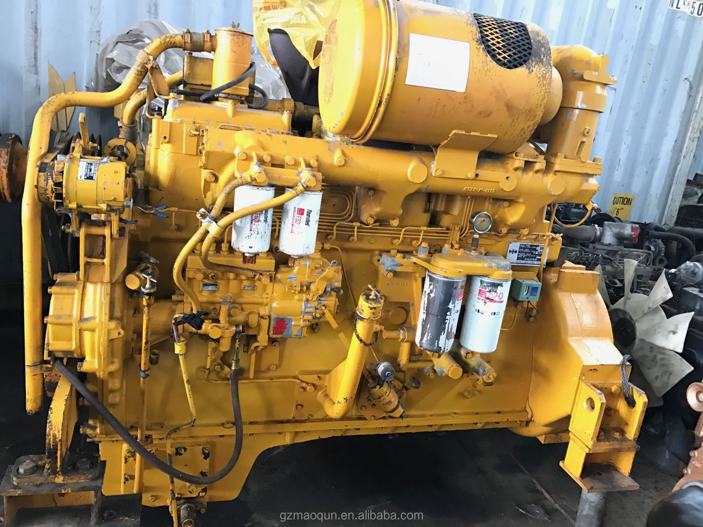 MAOQUN. Komatsu used excavator engine S6D155G-4