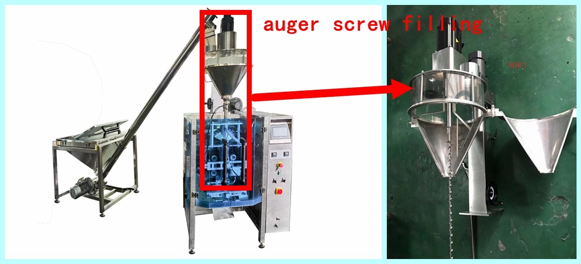 CE quad stand up pouch filling and bagging sealing machine for flour food powder