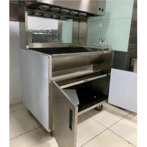60cm 100cm Width French Fries Chips Display Warmer 304SUS Material