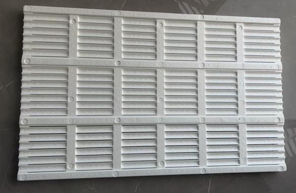 Muck-leaking plate Filter plate Ceiling insulation Suspended ceiling Drainage