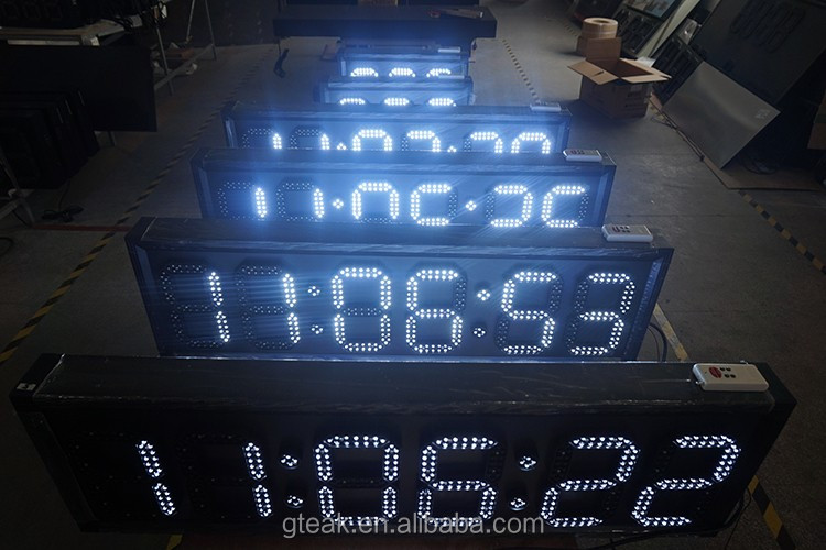 small 6 Digit 6 Inch  8 inch lure 7 Segment Led Display   for the led number clock