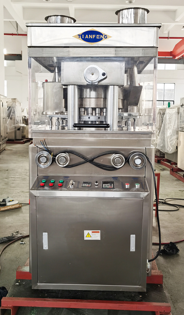 Pharmaceutical Industry Tablet Compression Machine with Rotational Diameter 445mm and Net Weight 3200kg