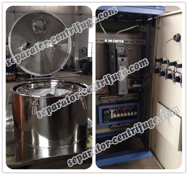 PPBL Bag Lifting Discharge Centrifuge Equipment Intermittent Operation Centrifuge