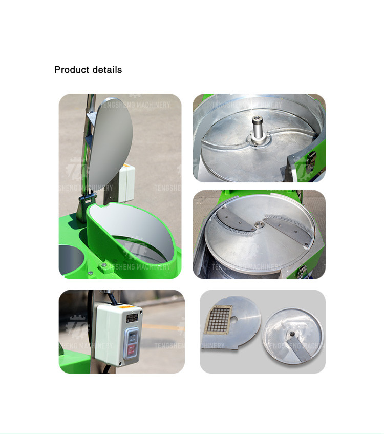 1000KG/H Vertical Root Vegetable Cutting Machine Potato Shred