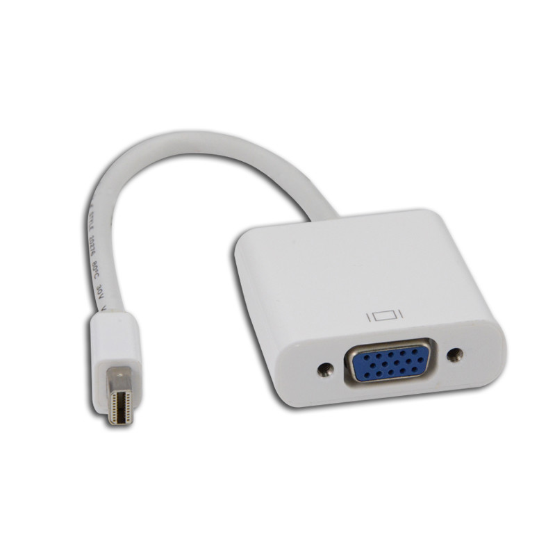 1080P Displayport 1.2 Cable Mini Displayport To VGA Adapter Cable For Audio / Video Cable
