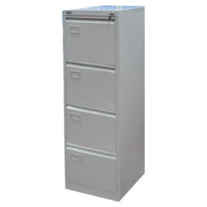 Metal Drawer Filing Cabinet 4-Drawer With PVC Card Holder For A4/A5 File Manufactures