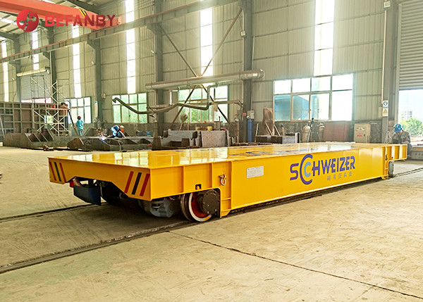 Motorized Trolley Rail Transfer Cart Aluminum Profile Plant Outdoor