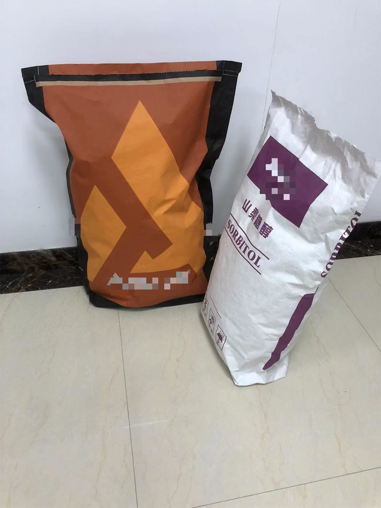 Flexo Printing Method 25kg Pinch Bottom Paper sacks Accept Custom Capacity
