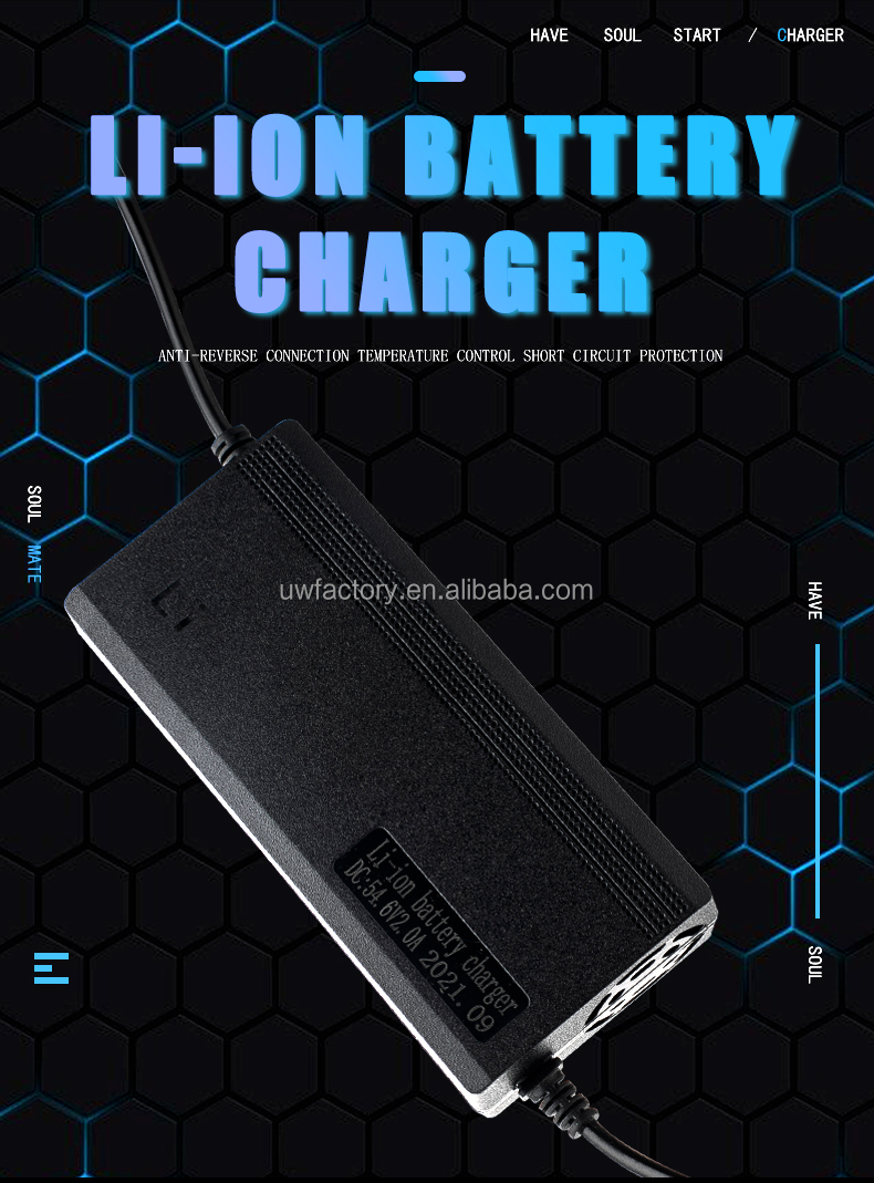 Universal Input Voltage AC100-240V 50/60Hz 10A Battery Charger for 12 Volt E-bike Solar Car Electric Scooter and More