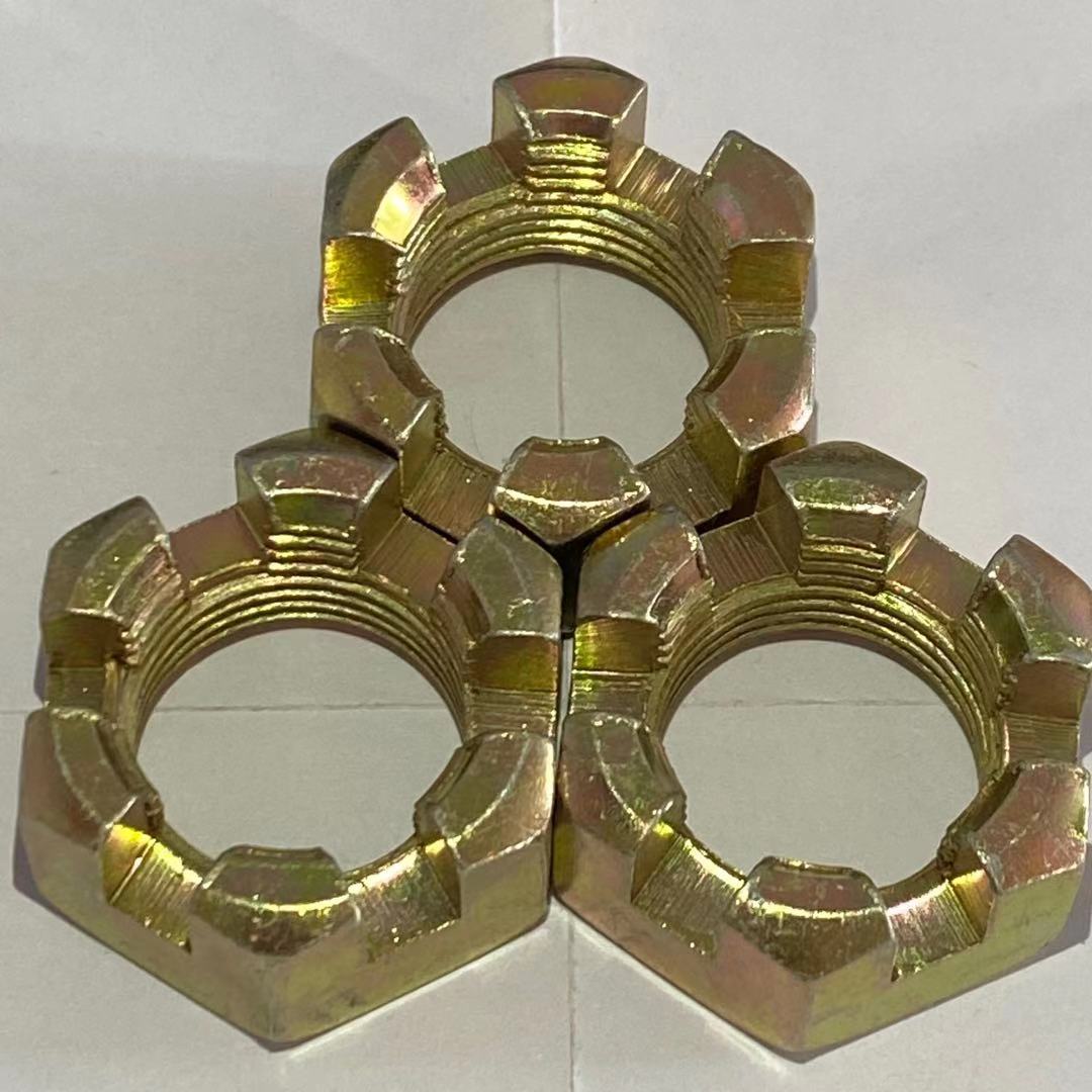 DIN935 Slotted Nut Hex Slotted Castle Nuts Grade 4.8/8.8/10.9/12.9Ect Standard DIN