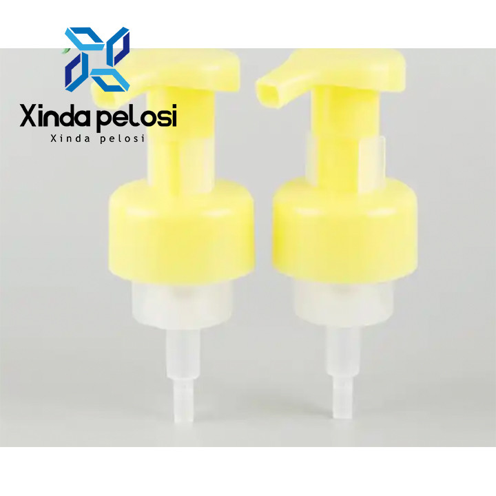 Airless Cosmetic Dispenser Pump Packaging For Bottle With Clip