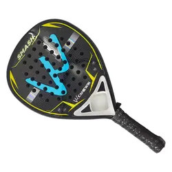 China Pro Carbon Fiber Power Lite Pop EVA Foam Beach Paddle Tennis Paddleball Racket 3K 12k 18k on sale