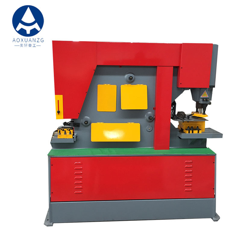 Punching Shearing Bending Hydraulic Ironworker Machine For Metal Cutting