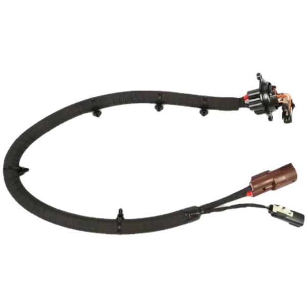 UL2464,10AWG,OD:5.5 black outer 620mm printing character waterproof wrap with