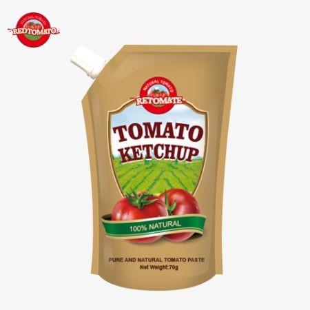 Factory Price 70g Sachet Ketchup Convenient Pure Natural Flavour International