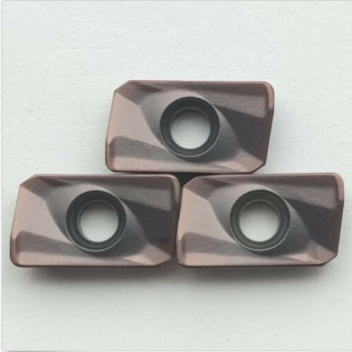 Bronze APMT1135PDER Insert , Cemented Carbide Inserts For Hard Steel