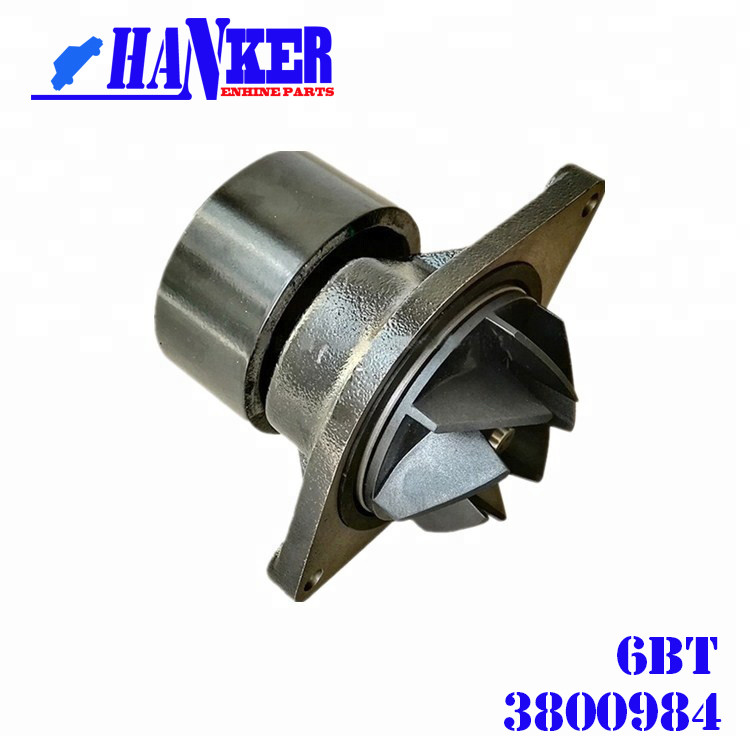Heavy Class Truck Water Pump Cummins 6BT Diesel Engine Hydraulic Cooled System