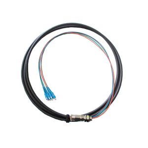 Waterproof UPC APC 6F 8F 3.0m Optic Patch Cord Pigtails