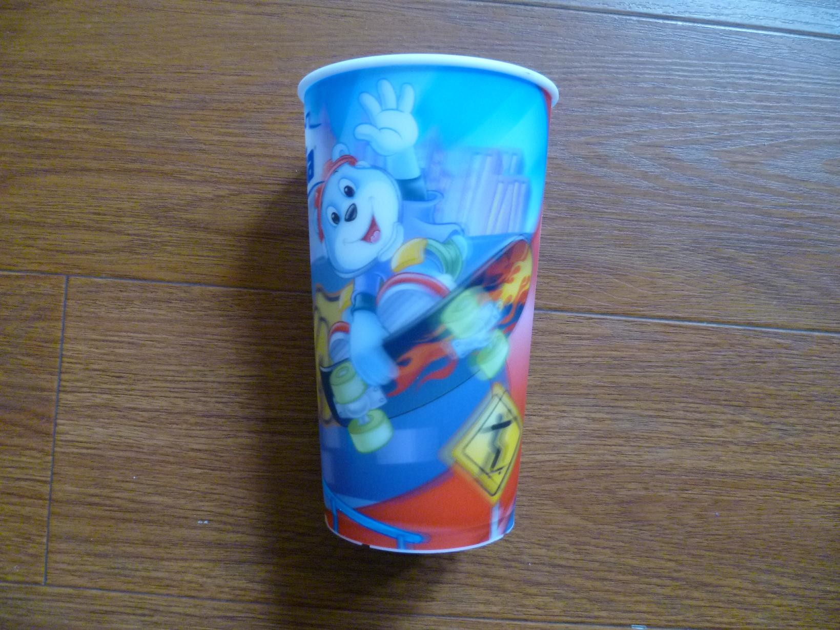 PLASTIC LENTICULAR 3d lenticular cups plastic flip effect lenticular mugs printing lenticular molded cup for promotion