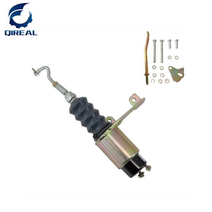 2370-12E3U1B5S1A Excavator Solenoid Valve 24V Engine Stop Solenoid 1502-24C7U1B2S1