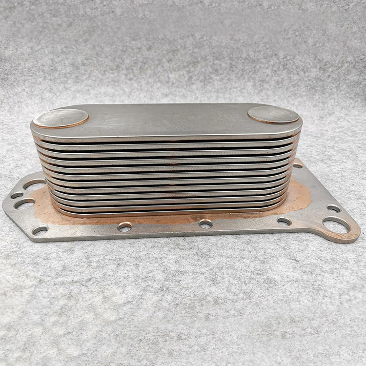 OE NO. 3974815 3918175 Oil Cooler for DCEC 6CT 8.3 SHACMAN X6000 X5000 DONGFENG FOTON AUMAN Truck Engine Cooling System
