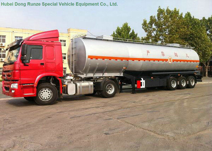 Carbon Steel Diesel Fuel Transfer Semi Trailer With 2 Axle 3 Axle 4 Axle Available