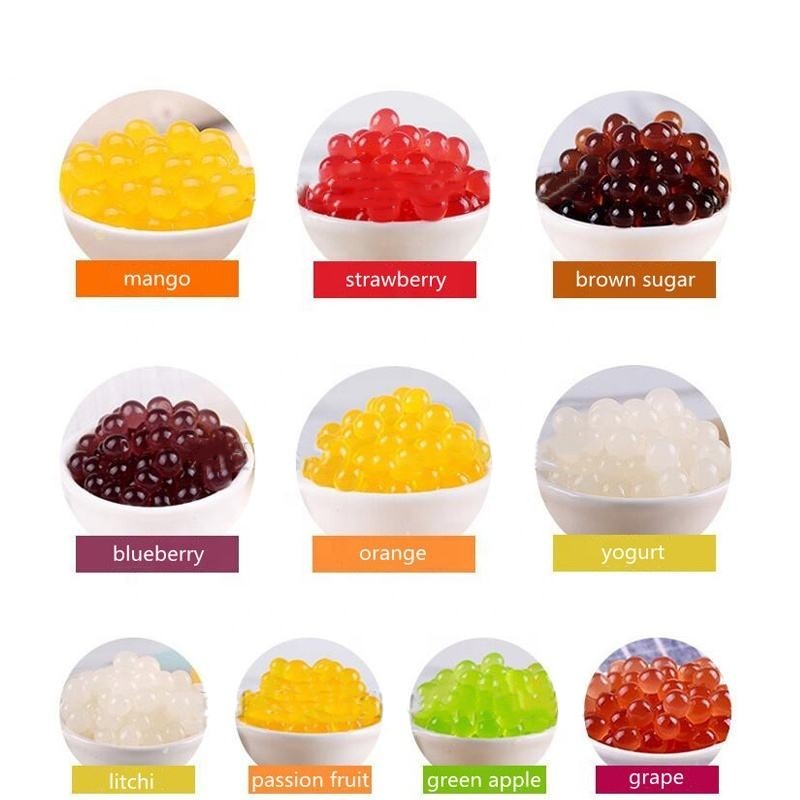 Small jelly pearl ball popping bubble boba making machine milk tea tapioca pearls boba maker machine