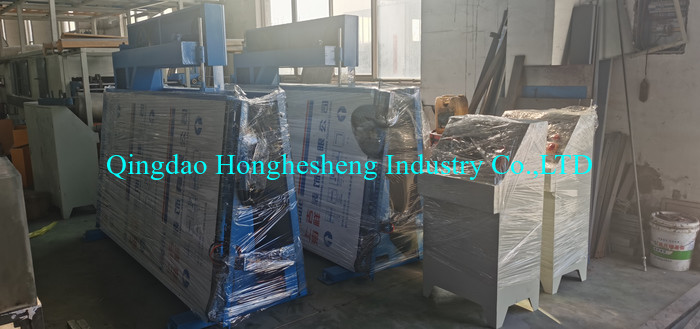 1200*500mm Small Foam Upright Cutting Machine Sponge Vertical Slicing For Textile
