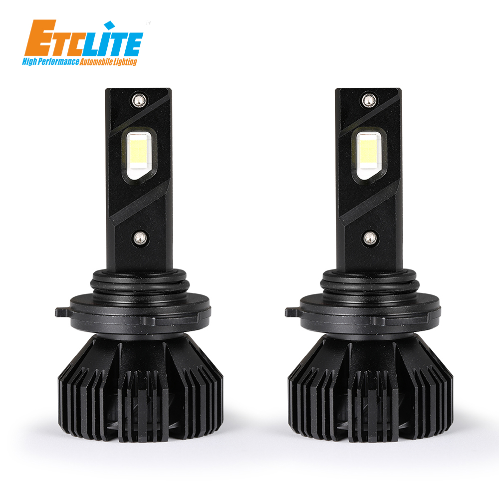H13 9005 H7 9006 Fan Cooled LED Headlights 5000k CCT x70 OEM