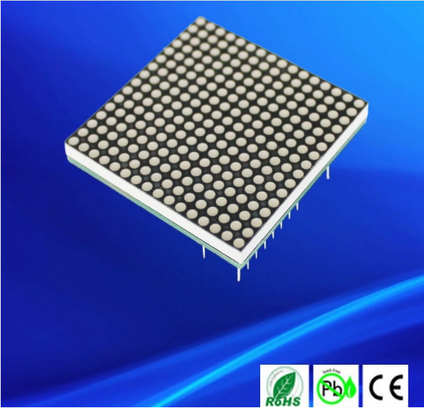 RGB 1.7mm Diameter Pitch 16x16 P2.5 Dot Matrix LED Display