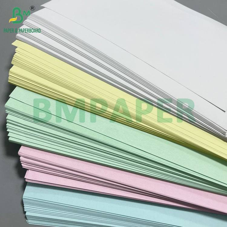 CB White CF Blue CFB Pink 75GSM NCR Papers 500 Sheets Per Pack 8.5 X 14inch