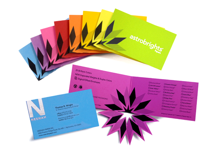 Wood pulp uncoated Fluorescent Color Paper one side colored or both side colored