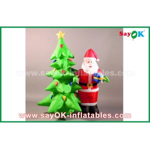 Customzied Various Inflatable Santa Claus Cartoon Characters For Christmas
