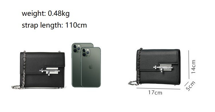 Black Crossbody Genuine Leather Shoulder Bags Barrel Shaped