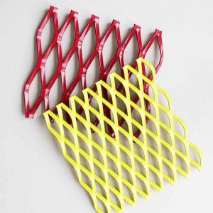 China Rust Resistant Expanded Aluminum Screen , Elegant Design Aluminum Metal Mesh on sale