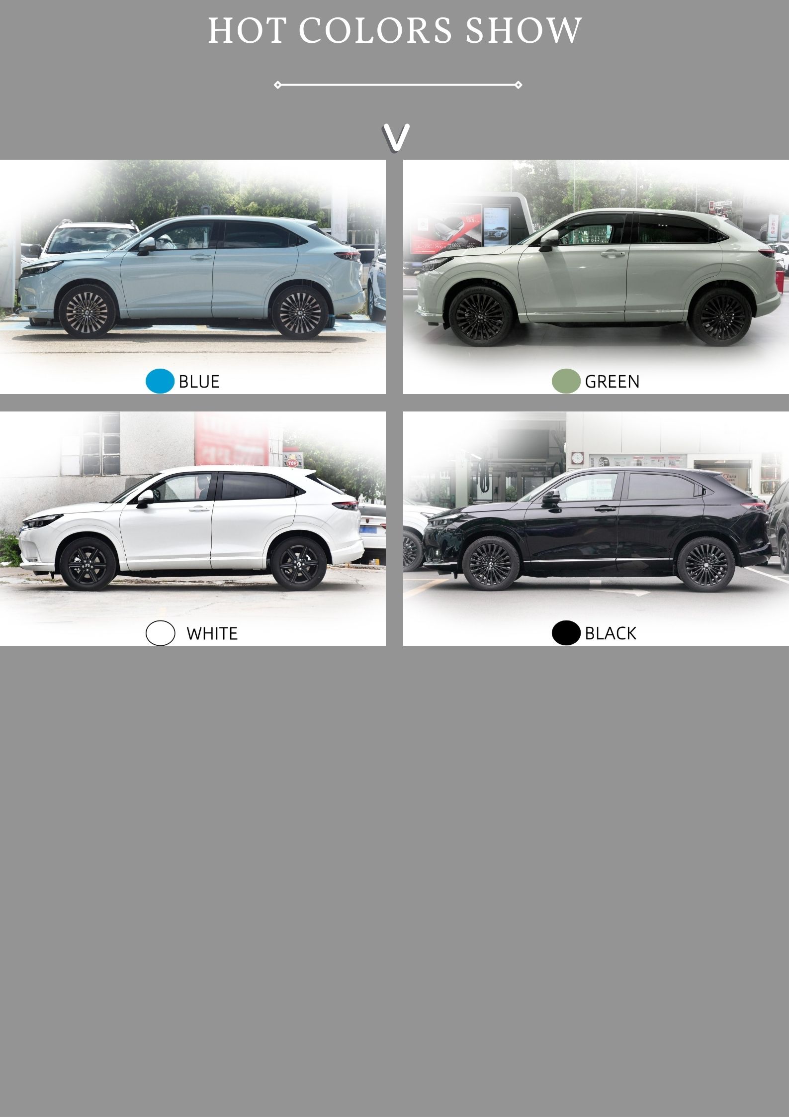 2023 GAC Honda ENP1 Small SUV EV Car ABS Leather Seats and Long-Range Electric Battery