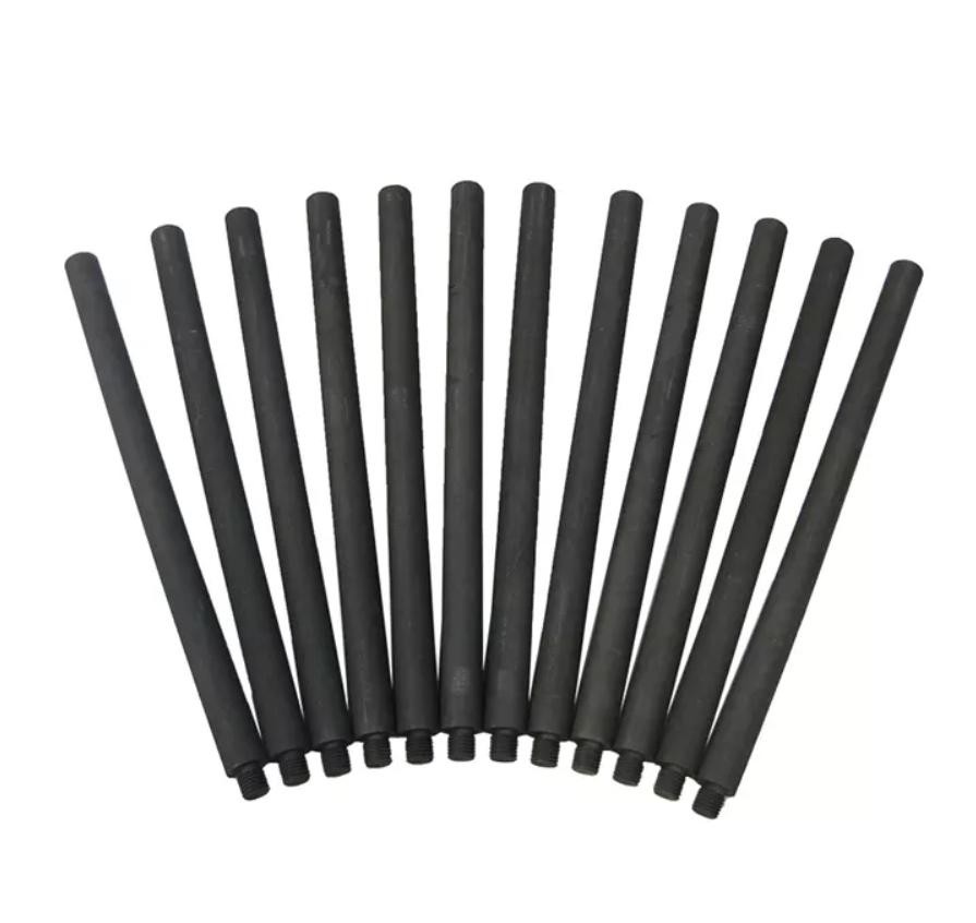 Artificial Impregnated Carbon Graphite Rods 1.50-1.95g/Cm3 Density Shock Resistance