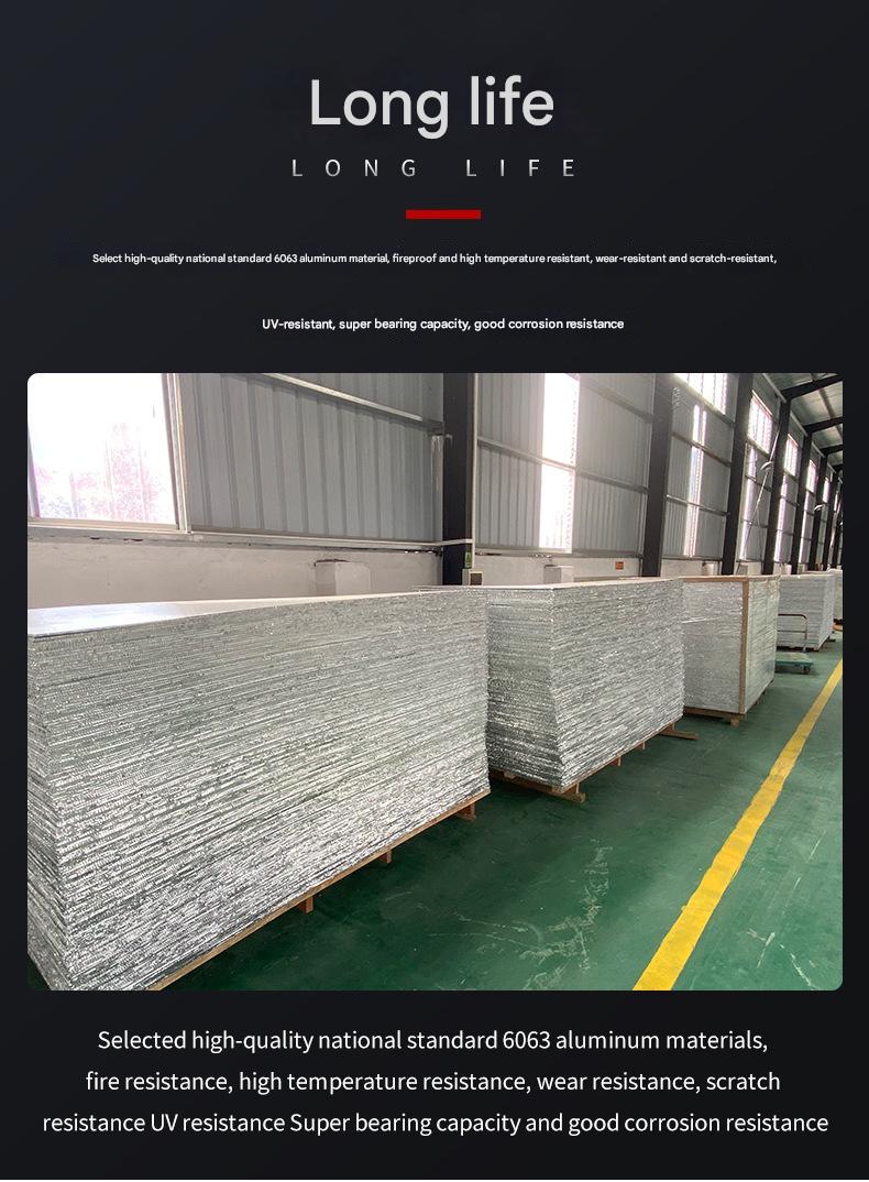18mm Thickened Aluminum Honeycomb Plate for Flame Retardant Anti Pressure Cabinet Door Material