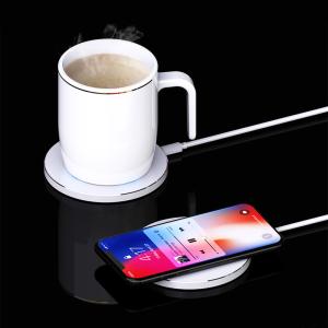  OEM ODM Qi Charging Pad Qi Wireless Thermostatic Smart Cup Warmer Pad Manufactures