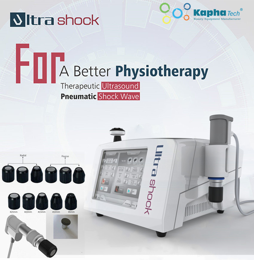 Pneumatic Shockwave ESWT Ultrasound Therapy Machine For Sport Injury