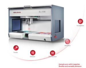  Clinic Lab Automated Liquid Handling Systems 112 Sample Position Manufactures