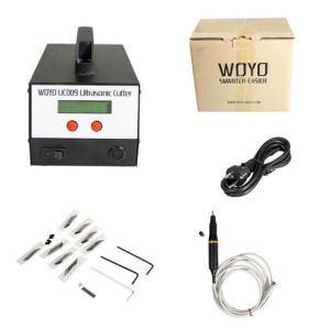 Auto Power Off Button Ultrasonic Cutter WOYO UC009 For Cutting Plastic UC009