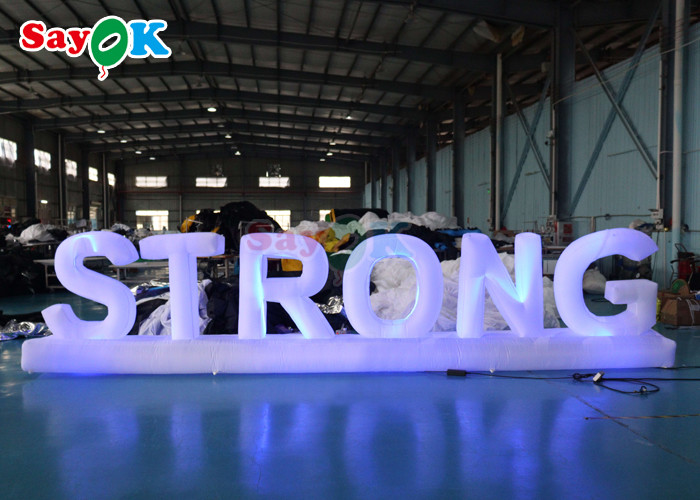 Customized Giant Inflatable Billboard Sign Balloon For Advertising Attractive Logo Display