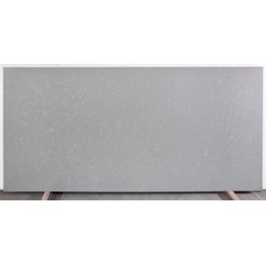 Polished Surface Artificial Grey Quartz Countertops Sheet 6-30MM Thickness