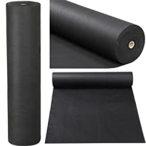 hoople landscape weed barrier fabric heavy duty dirt control gravel rock drainage staples