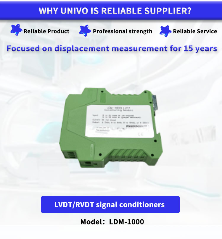 MEAS LDM-1000Y LED Display The Perfect Partner for LVDT RVDT Displacement Measurement