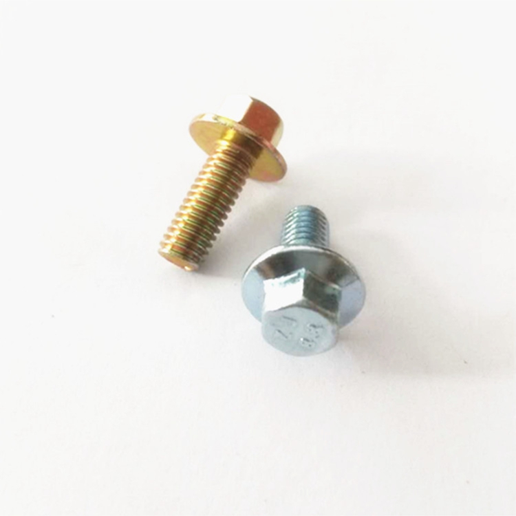 ISO9001 Certified Carbon Steel DIN 6921 Point Hex Flange Bolts for Various Industries