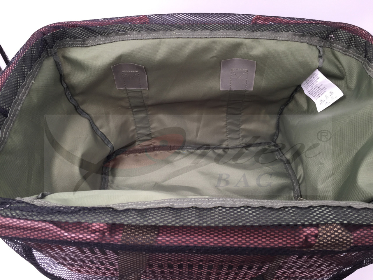 Large Capacity Green Reusable Folding Shopping Bags Non Toxic 42*28*24 CM