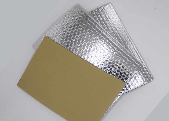 Shock Absorption Heat Insulation Sheets , Shiny Aluminium Insulation Sheet